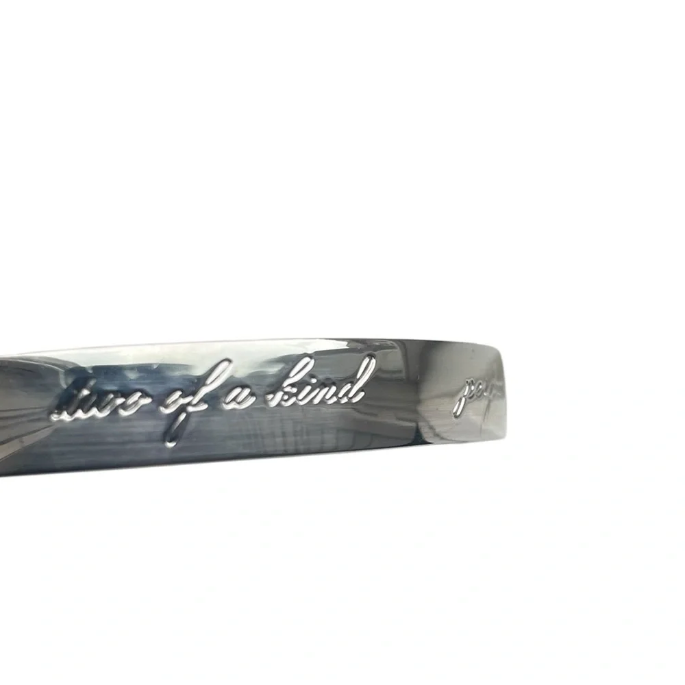Authentic Kate Spade Best Friend Ever Idiom Bangle bracelet. Silver bride - Picture 10 of 11